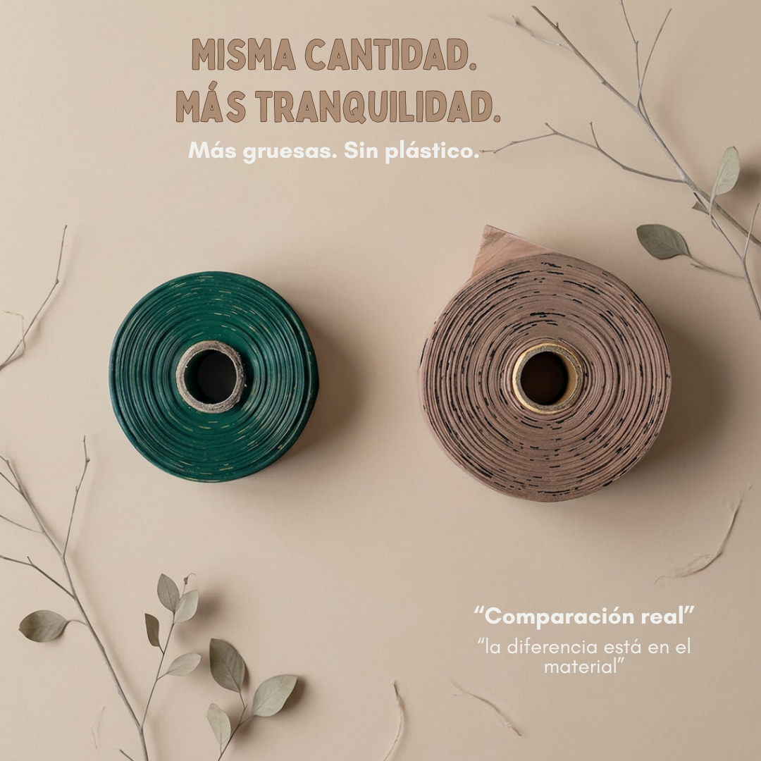 Bolsas compostables certificadas