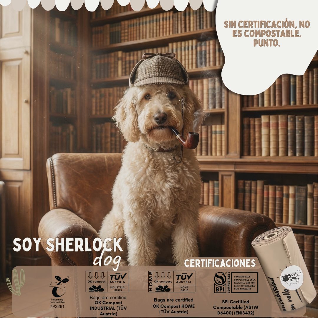 Bolsas compostables certificadas